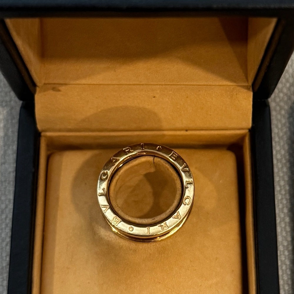 Bvlgari Bulgari Vintage B.Zero1 18KT Yellow Gold Ring